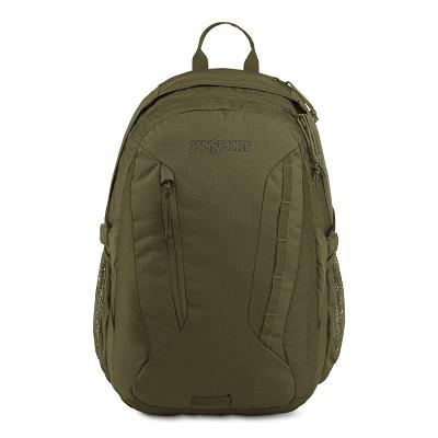 JanSport Agave Skolryggsäckar Olivgröna | SE_JS318