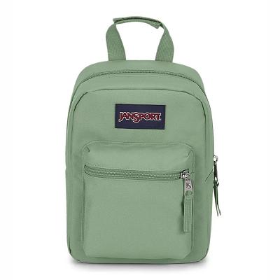 JanSport BIG BREAK Lunchväskor Gröna | SE_JS461