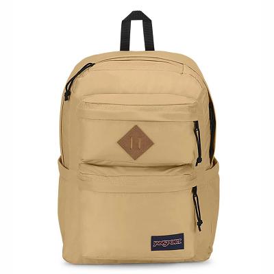 JanSport Double Break Datorryggsäck Khaki | SE_JS034