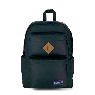 JanSport Double Break Skolryggsäckar Svarta | SE_JS391
