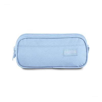 JanSport Large Accessory Pouch Pennfodral Blå | SE_JS577