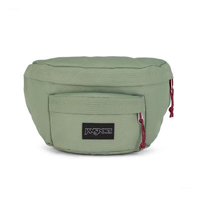 JanSport Restore Midjeväskor Gröna | SE_JS259