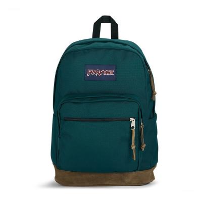 JanSport Right Pack Datorryggsäck Mörkgröna | SE_JS018