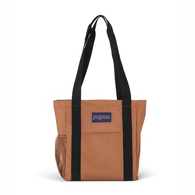 JanSport SHOPPER TOTE X BAG Tygpåsar Bruna | SE_JS541
