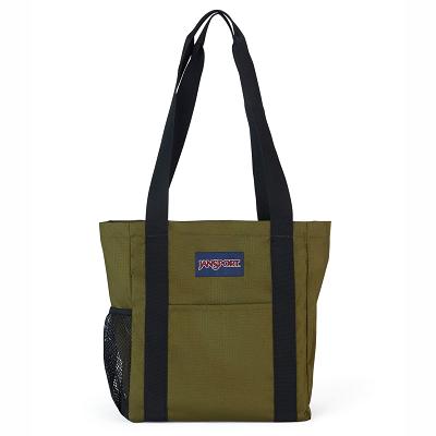 JanSport SHOPPER TOTE X BAG Tygpåsar Gröna | SE_JS359