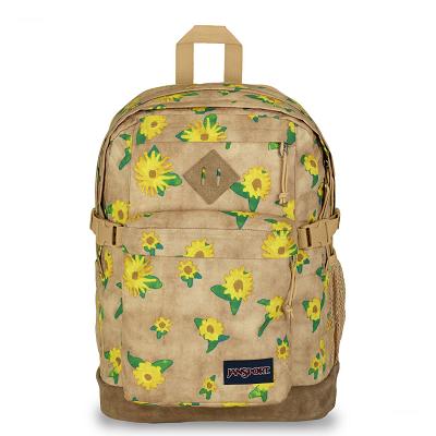 JanSport SUEDE CAMPUS Datorryggsäck Khaki | SE_JS521