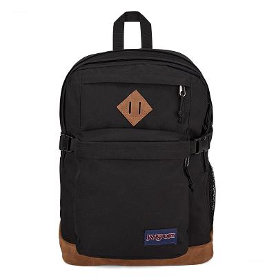 JanSport SUEDE CAMPUS Datorryggsäck Svarta | SE_JS198