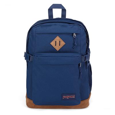 JanSport SUEDE CAMPUS Skolryggsäckar Marinblå | SE_JS156