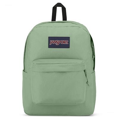 JanSport SuperBreak® Plus Datorryggsäck Gröna | SE_JS02B