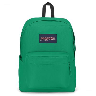 JanSport SuperBreak® Plus Datorryggsäck Gröna | SE_JS04B