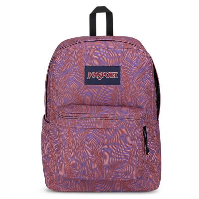 JanSport SuperBreak® Plus Datorryggsäck Lila Orange | SE_JS109