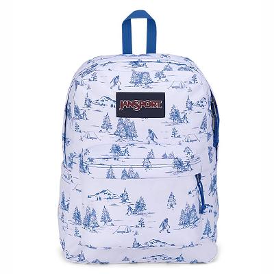 JanSport SuperBreak® Plus Datorryggsäck Vita Blå | SE_JS512